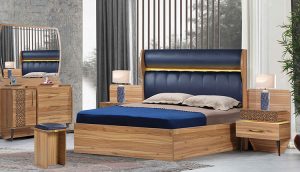 تخت خواب چوبی دو نفره | فروشگاه اینترنتی سرویس چوبی و تخت خواب ماکاچوب